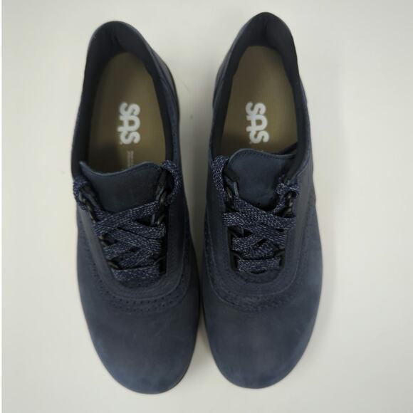 SAS Walk Easy Walking Shoes Nubok Womens Size 7 N - Picture 4 of 8